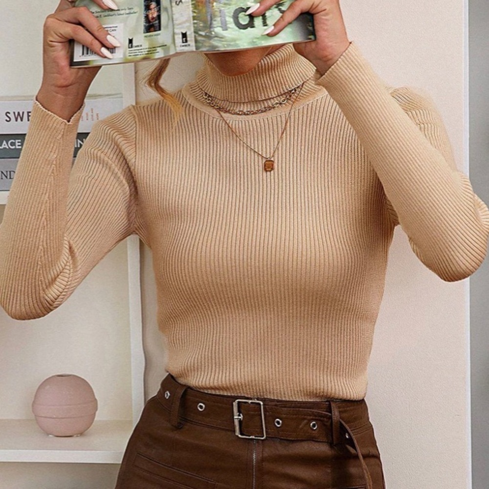 Ribbed sweater